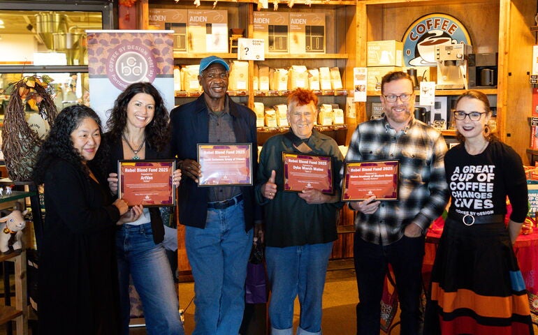 Grant recipients Coffee By Design