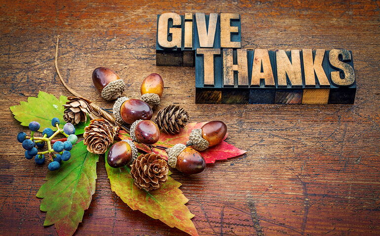 Thanksgiving themed art 