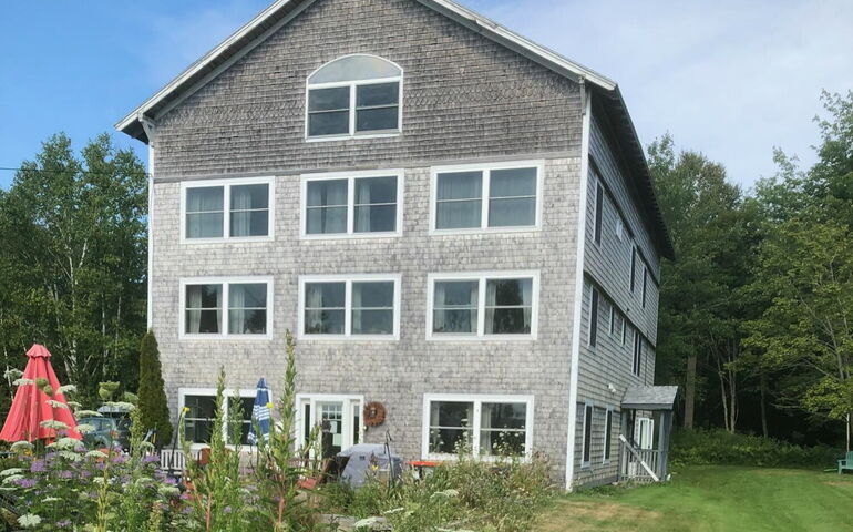 Exterior of the Henhouse building in Blue Hill. 
