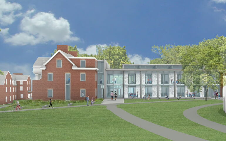 Colby College rendering 