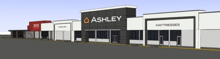 rendering of storefront