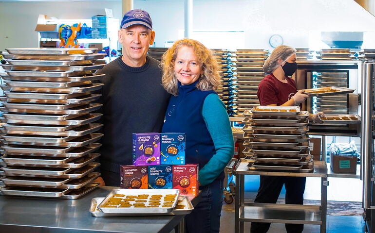 Karen and Steve Getz of Maine Crisp