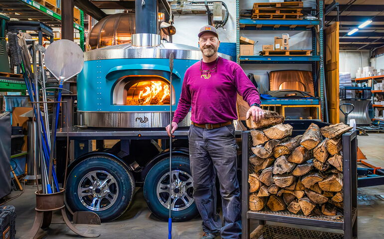 Made in Maine: A Skowhegan shop fires up wood-fired pizza ovens
