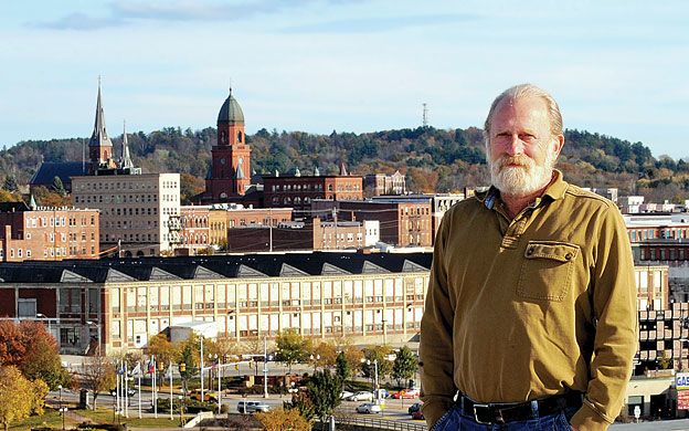 Developer Tom Platz, who worked on other buildings in the Bates Mill complex, is working with the Grow L+A group to come up with a new plan for Bates Mill No. 5