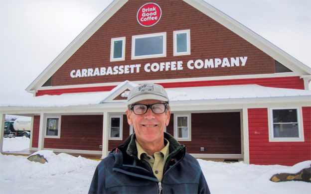 In the valley below Sugarloaf Carrabassett Coffee grows