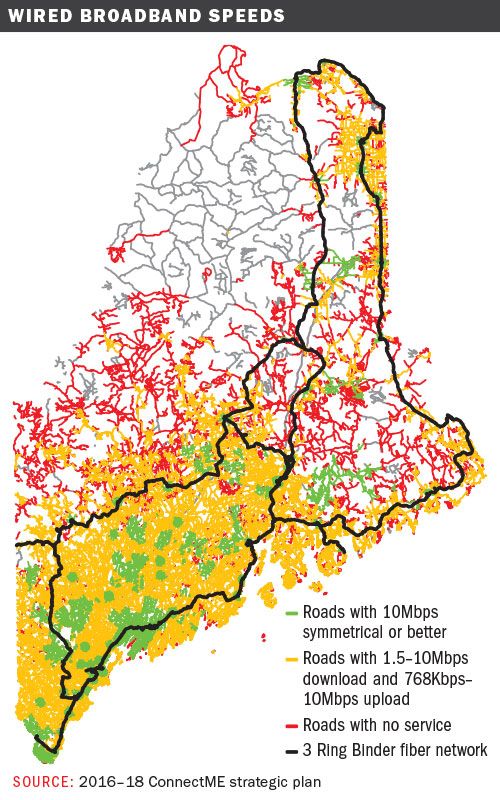Gaps in high-speed internet coverage hurting rural Maine  Mainebiz.biz