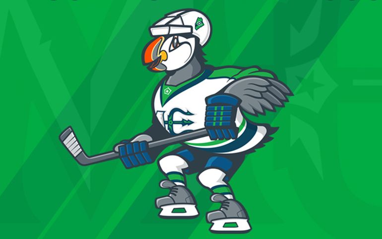 Beacon The Puffin Unveiled As Maine Mariners Official Mascot