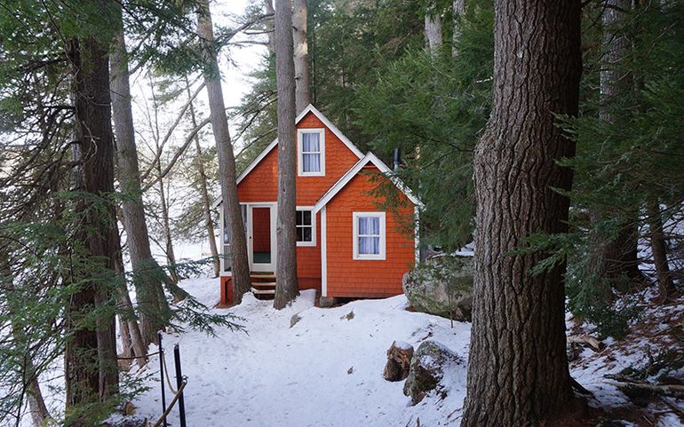 Kennebec Land Trust Cabins Featured On Tv Are Now Available To