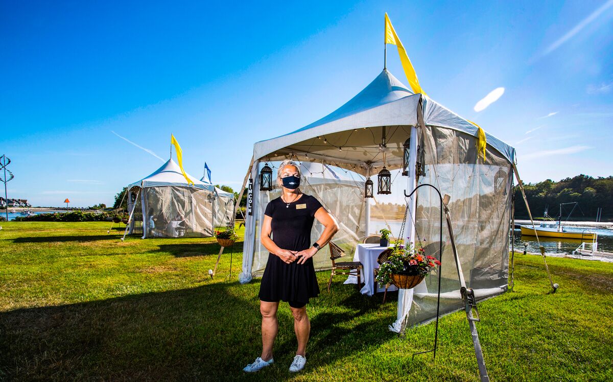 Innside Out Looking To Salvage Their Season These Inns Are Dining Outdoors Mainebiz Biz
